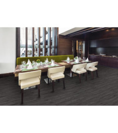 Revêtement de sol DECORALIA LVT dry-back 55 Chêne noir paquet de 3,34m² lames de 121,92x22,86cm