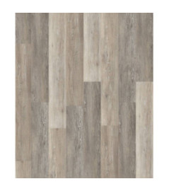 Revêtement de sol DECORALIA LVT dry-back 55 Chêne brun beige paquet de 3,25m² lames de 121,9x17,8cm