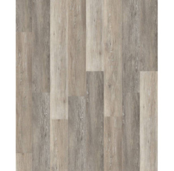 Revêtement de sol DECORALIA LVT dry-back 55 Chêne brun beige paquet de 3,25m² lames de 121,9x17,8cm