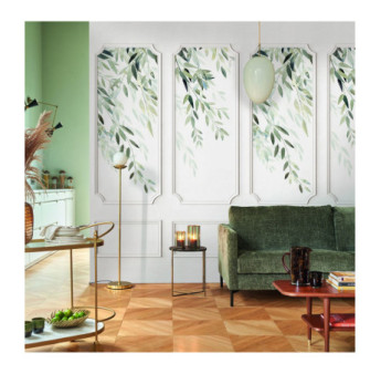 Papier Peint CASADECO Collection ANNEES FOLLES FOLIES ST JAMES VERT TAIGA ANFO201057645