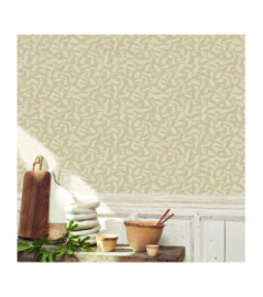 Papier Peint CASADECO Collection MATERA SANARA BEIGE LIN MATA201151391