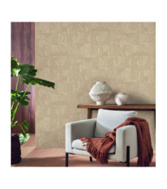 Papier Peint CASADECO Collection MATERA BAMAN BEIGE LIN MATA201161373