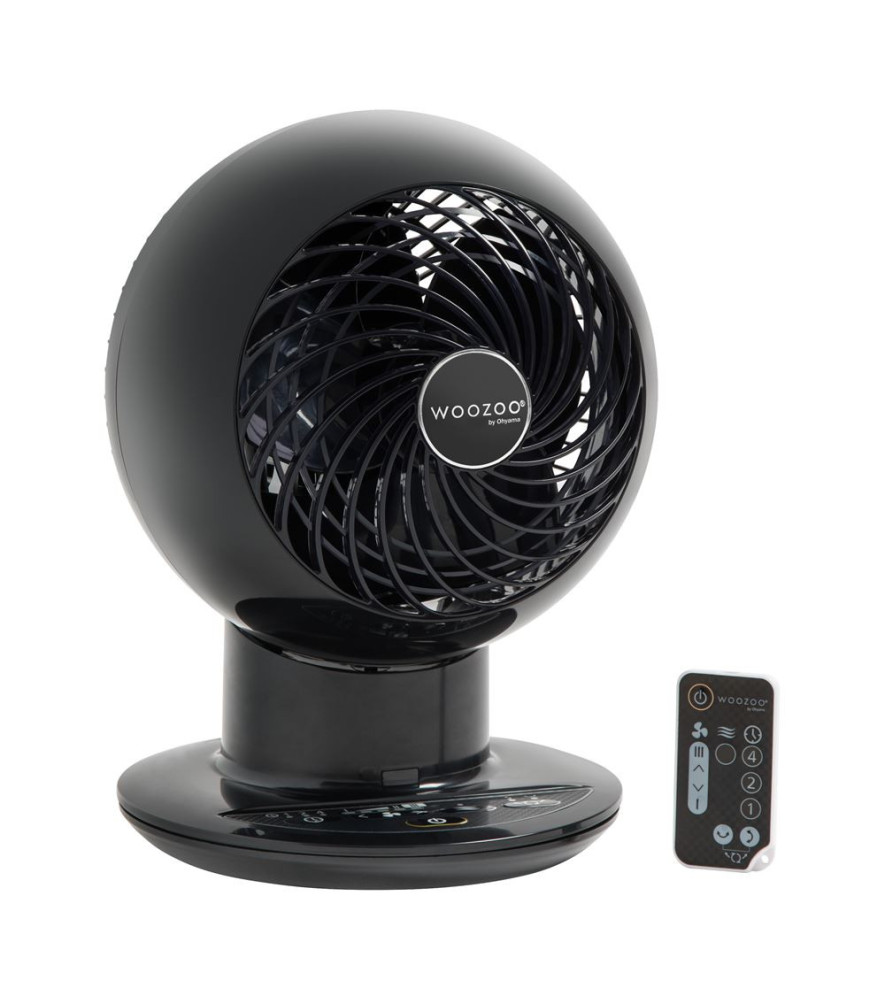 Ventilateur WOOZOO compact fixe noir 30m² Ventilateur WOOZOO compact fixe noir 30m²