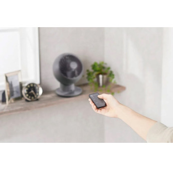 Ventilateur WOOZOO compact fixe gris 30m²