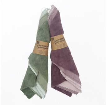 Carré microfibres REMUE MENAGE multi-usages 30x40cm lot de 5