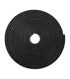 Bande agrippante LUANCE pour toile moustiquaire fibre de verre 4mx1cm noir
