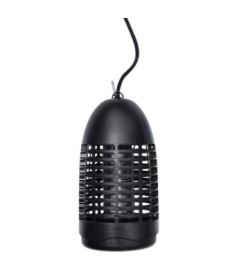 Lampe anti-insectes LUANCE simple néon forme allongée noir
