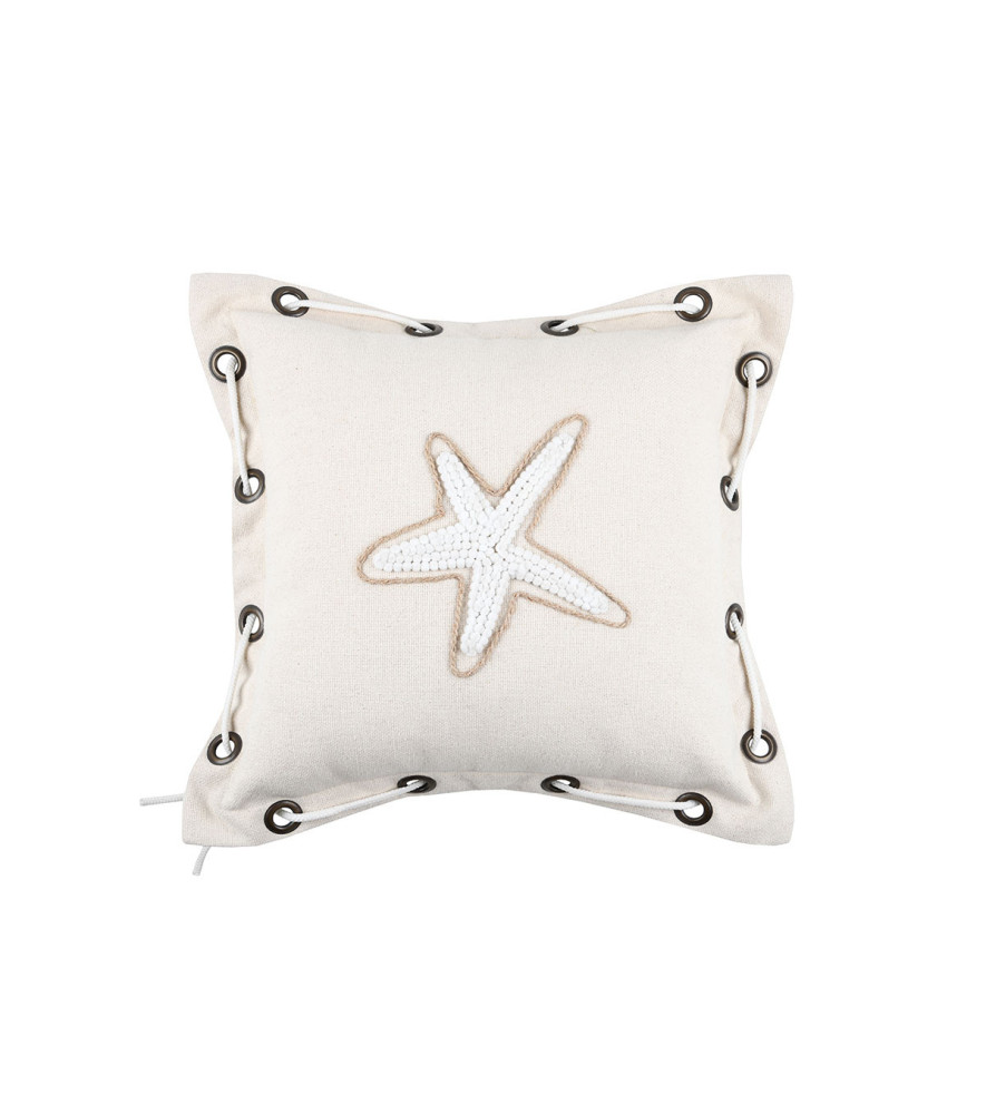 Coussin STOF PAROS 40x40cm Naturel
