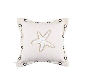Coussin STOF PAROS 40x40cm Naturel