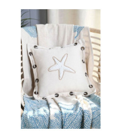 Coussin STOF PAROS 40x40cm Naturel