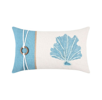 Coussin STOF PAROS 30x50cm Naturel