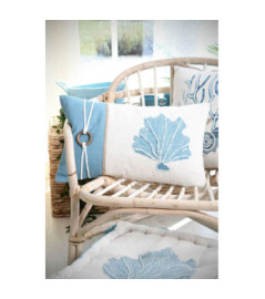 Coussin STOF PAROS 30x50cm Naturel