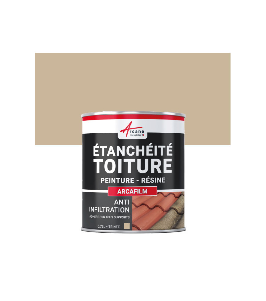 Etanchéité toiture ARCAFILM paille 0,75L