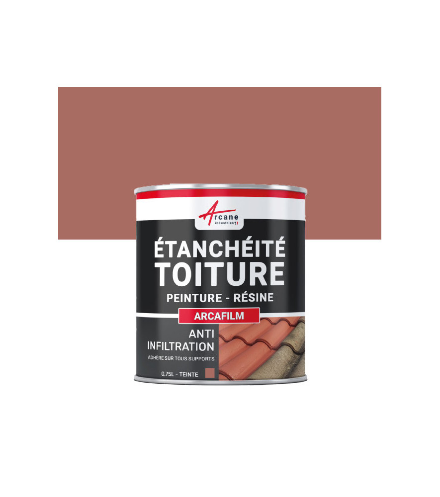 Etanchéité toiture ARCAFILM tuile 0,75L Etanchéité toiture ARCAFILM tuile 0,75L