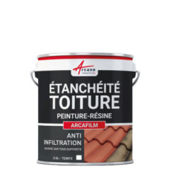 Etanchéité toiture ARCAFILM blanc 2,5L