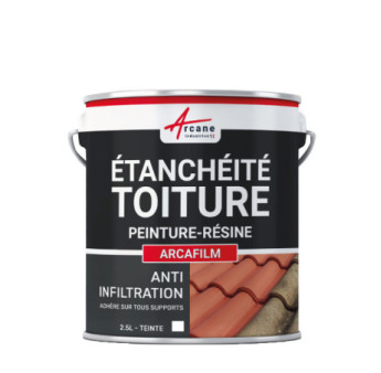 Etanchéité toiture ARCAFILM blanc 2,5L