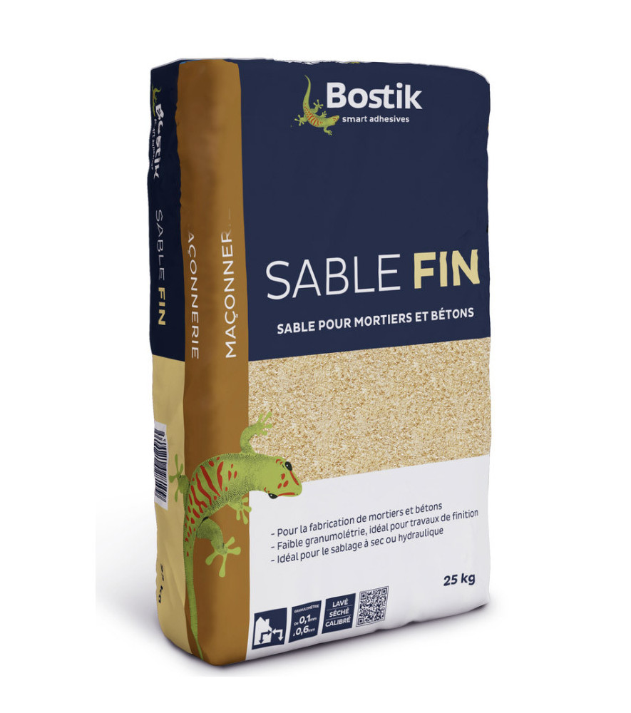 Sable BOSTIK PRO S409 pour addition à Hytec E336 ou SL C 980 XPS 25kg