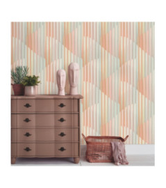 Papier Peint ERISMANN Collection ELYSIUM 10471-05 Rose poudre