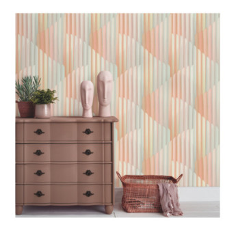 Papier Peint ERISMANN Collection ELYSIUM 10471-05 Rose poudre