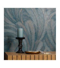 Papier Peint ERISMANN Collection ELYSIUM 10476-19 Bleu petrol
