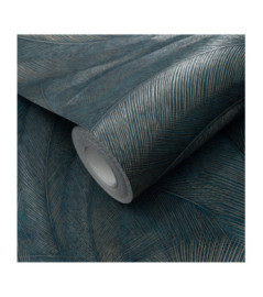 Papier Peint ERISMANN Collection ELYSIUM 10476-19 Bleu petrol