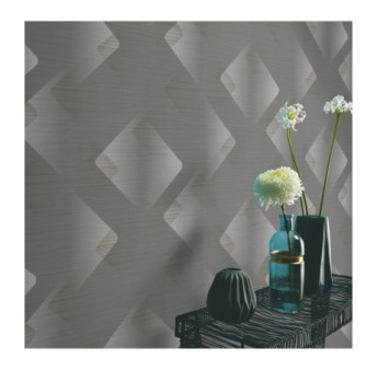 Papier Peint ERISMANN Collection ELYSIUM 10479-47 Argent