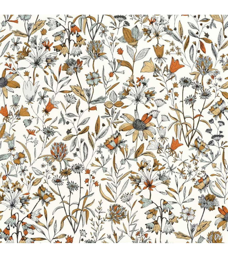 Papier Peint CASELIO Art of Botany AOB103000325 Papier Peint CASELIO Art of Botany AOB103000325