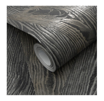 Papier Peint ERISMANN Collection OPUS 10439-47 Bois anthra