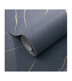 Papier Peint ERISMANN Collection OPUS 10440-08 Bleu cuivre