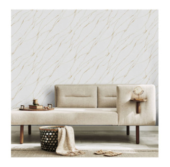 Papier Peint ERISMANN Collection OPUS 10440-31 Gris dore