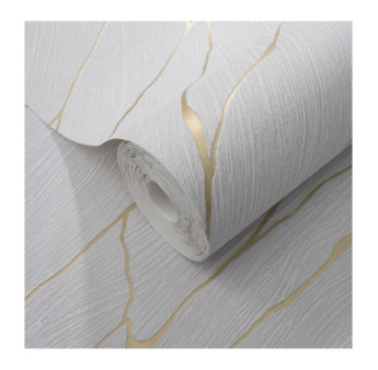 Papier Peint ERISMANN Collection OPUS 10440-31 Gris dore