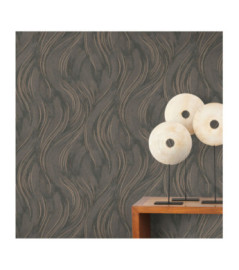 Papier Peint ERISMANN Collection OPUS 10456-11 Taupe cuivre