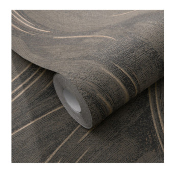 Papier Peint ERISMANN Collection OPUS 10456-11 Taupe cuivre