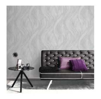 Papier Peint ERISMANN Collection OPUS 10456-31 Gris argente