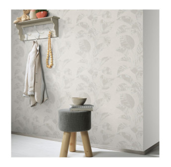 Papier Peint ERISMANN Collection OPUS 10459-02 Taupe