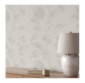 Papier Peint ERISMANN Collection OPUS 10459-02 Taupe