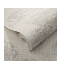 Papier Peint ERISMANN Collection OPUS 10459-02 Taupe