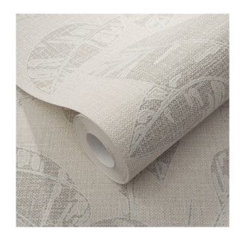 Papier Peint ERISMANN Collection OPUS 10459-02 Taupe