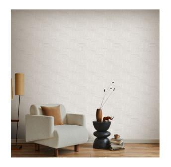 Papier Peint ERISMANN Collection OPUS 10461-02 Beige