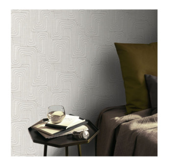 Papier Peint ERISMANN Collection OPUS 10461-02 Beige