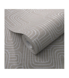 Papier Peint ERISMANN Collection OPUS 10461-11 Taupe