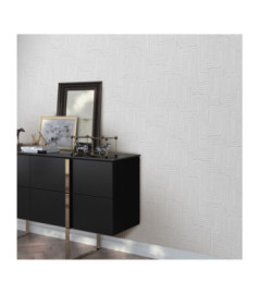 Papier Peint ERISMANN Collection OPUS 10461-31 Gris argent