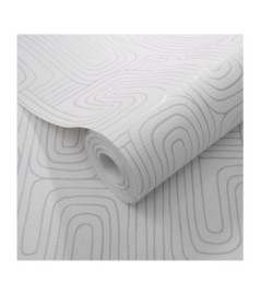 Papier Peint ERISMANN Collection OPUS 10461-31 Gris argent