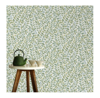 Papier Peint ERISMANN Collection OPUS 10462-07 Vert