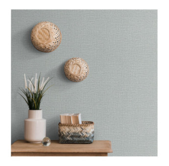 Papier Peint ERISMANN Collection OPUS 10463-35 Bleu gris