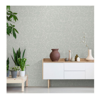 Papier Peint ERISMANN Collection OPUS 10467-24 Vert
