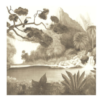 Panoramique MASUREEL Collection Walldesigns IV Toucan Sepia  DG4TOU1011-260 106x260cm