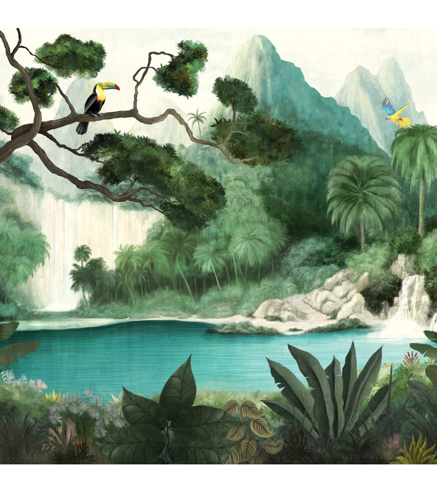 Panoramique MASUREEL Collection Walldesigns IV Toucan Azur DG4TOU1023-260 106x260cm Panoramique MASUREEL Collection Walldesigns IV Toucan Azur DG4TOU1023-260 106x260cm