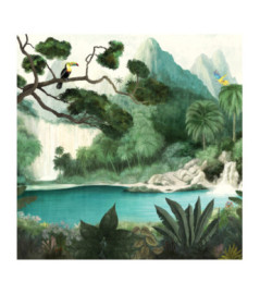 Panoramique MASUREEL Collection Walldesigns IV Toucan Azur  DG4TOU1023-300 106x300cm