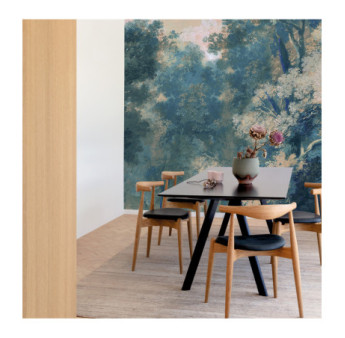 Panoramique MASUREEL Collection Walldesigns IV Wood Blue  DG4WOO1013-300 106x300cm